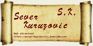 Sever Kuruzović vizit kartica